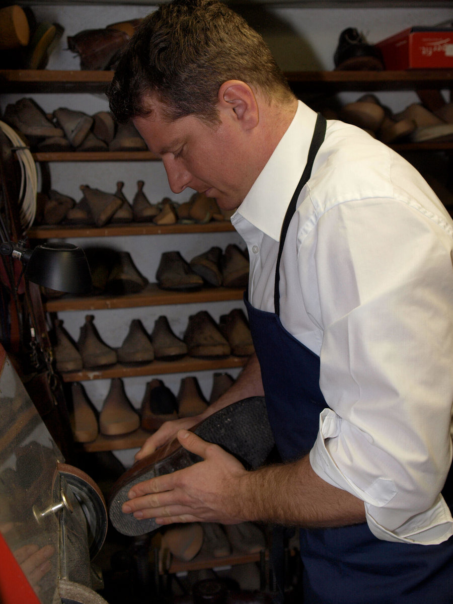 Schuherstellung bei Thomas Haberl
